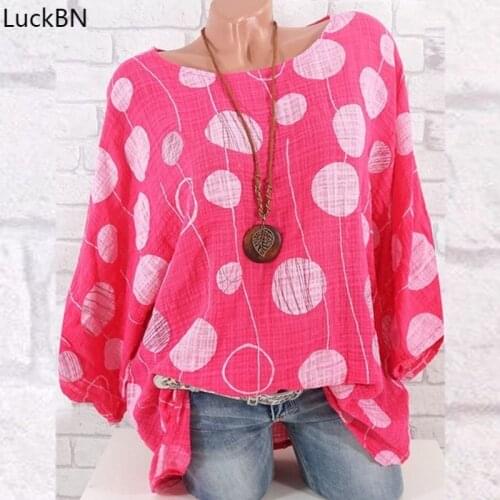 LuckBN Polka Dot Blouses