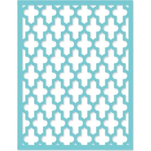 Metal Cutting Dies Decorative Moroccan Lattice Cover For DIY Scrapbooking Embossing Album Paper Cards Dies 2021New