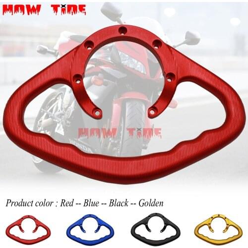 Motorcycle Passenger Handgrips Hand Grip Tank Grab Bar Handles Armrest For Honda CBR400RR CBR929RR VTR1000 CBR1000RR 2000 - 2016