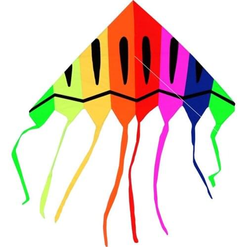 New High-quality 68-Inch Delta Kite, Good Flying With String and Handle