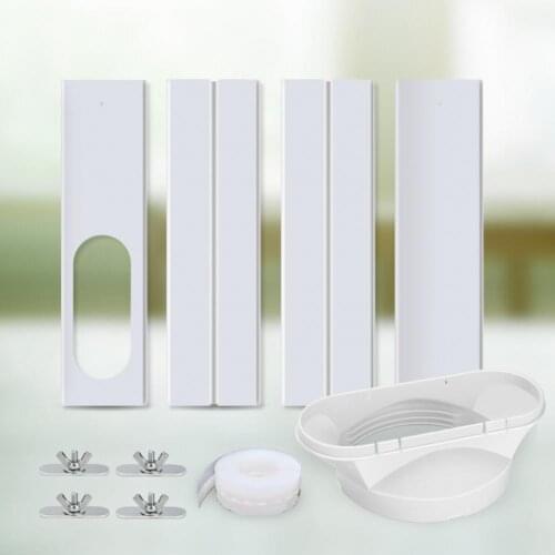 Durable Stable Easy Installation Slide Window Kit 13cm Flat Mouth Interface Sliding AC Vent Kit Compact for RV