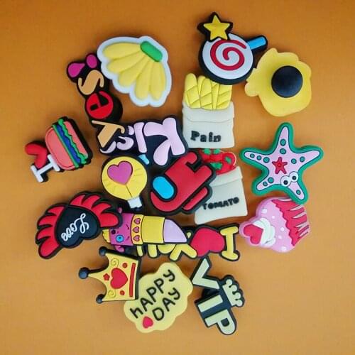 Mixed Batches Do Not Choose Models Croc Jibz Charm Shoe Accessories Pvc Shoe Buckle Kids Party Gift