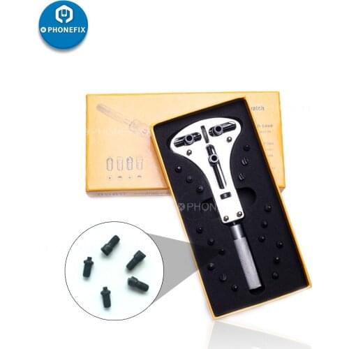 55MM Adjustable Watch Case Opener Waterproof Wrench Opening Tool Screw Back Remover Watch Back Case Remover Repair Tool
