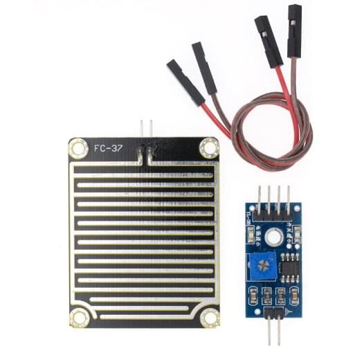 Snow/Raindrops Detection Sensor Module Rain Weather Module Humidity For Arduino