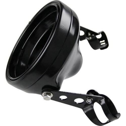 5 3/4" 5.75 Inch Motorcycle Outside Shell LED Headlight HeadLamp Housing Cover Bucket For Harley Headlamp Shells Lamp Lighthouse