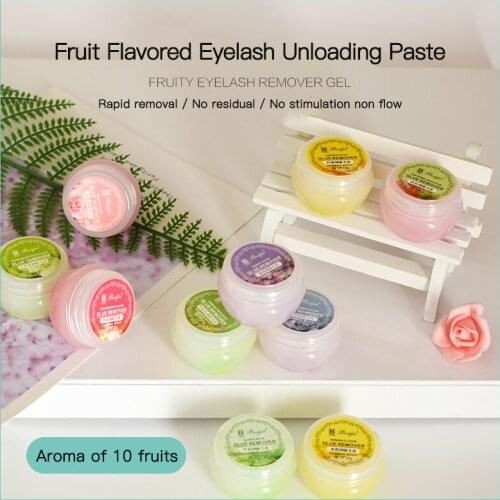 Professional False Eyelash Glue Remover Eyelash Extensions Tool Fruit Fragrancy Smell Glue Remover 10g TSLM2