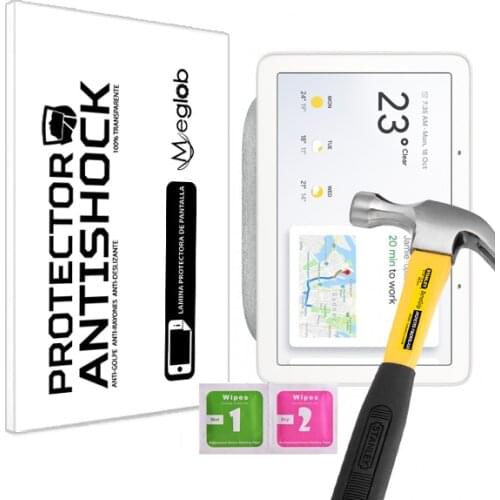 Screen protector Anti-Shock Anti-scratch Anti-Shatter compatible with Google Nest Hub