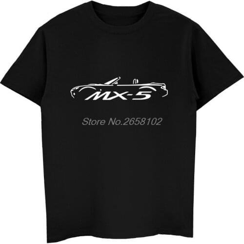 Mx-5 Mx5 Mk3 Roadster Car T-shirt Funny Men Short Sleeve O-neck Cotton T Shirt Cool Tees Tops Harajuku Streetwear Fitness Shirt