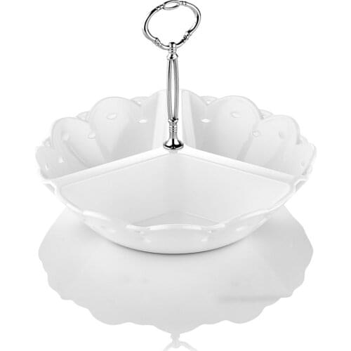 3'Lü White Hole Confectionary Bowl