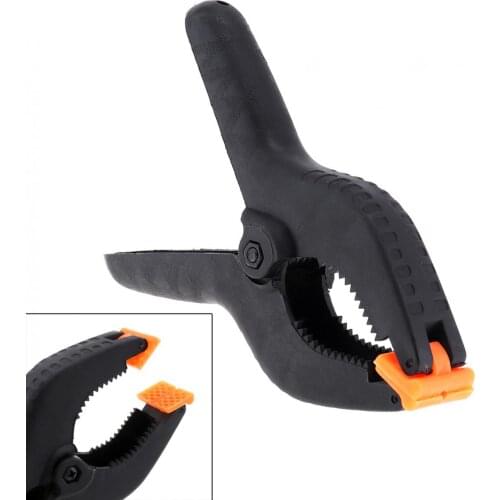 6 Inch Multifunction Nylon Spring Clamps Fixed Clip with A-type and 65mm Maximum Opening Clamps