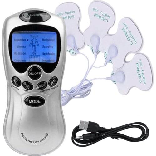 Tens Acupuncture Electric Digital Therapy neck back Machine Massage electronic pulse full body massager health care equipment