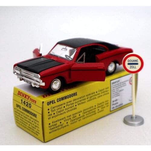 Atlas 1:43 Dinky toys 1420 Opel Commodore Rekord Diecast Car Auto Models Collection