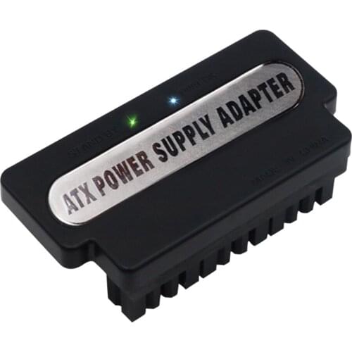 ATX 24-Pin Female to 24 Pin Male 90 Degree Angled Adapter Mainboard Motherboard for Desktop Power Cable PC Power Supply Cable