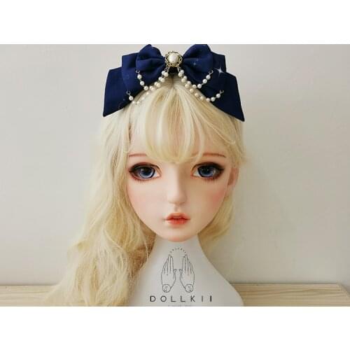 DOLLKII-W) Top Quality Handmade Female Girl Resin Half Head Cosplay Japanese Role Play BJD Kigurumi Mask Crossdresser Doll Mask