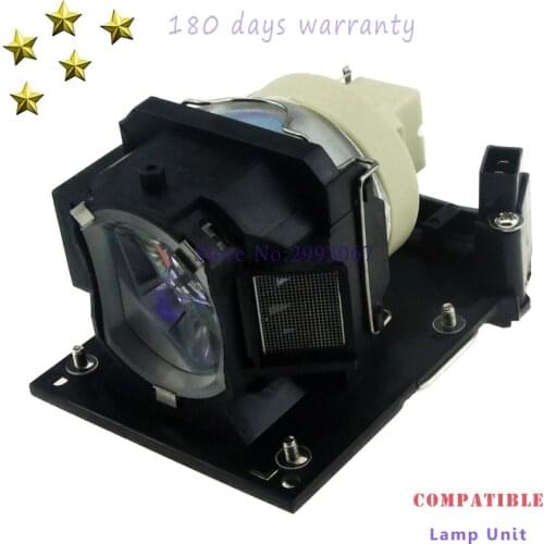 DT01381 Replacement Projector BARE bulb for HITACHI CP-AW250NM A220M A220N A221N Projectors