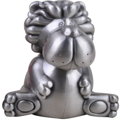 Europe Ancient tin color animal metal piggy bank saving money box metal bank money coin money boxes for children gifts SNG021
