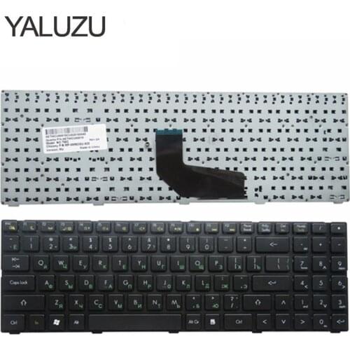 YALUZU russian laptop Keyboard for DNS TWC K580S i5 i7 D0 D1 D2 D3 K580N K580C K620C AETWC700010 MP-09R63SU-920 RU Black NEW
