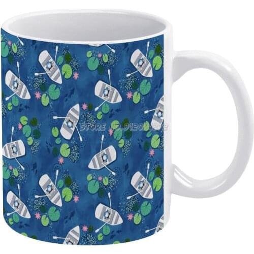 Row Row Row Your Boat Coffee Mugs Ceramic Personalized Mugs 11 Oz White Mug Tea Milk Cup Drinkware Travel Mug Rowing Row Row Boa