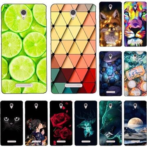 Fashion Phone Case for Lenovo A5000 A 5000 Back Cover Printing Cute animal Flower Printed Soft Silicone Phone Case