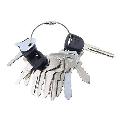 12 Equipment Ignition Key Set for Most Kubota Tractor Models B L M BX 12343 53700 S8077 459A 68920 393 373