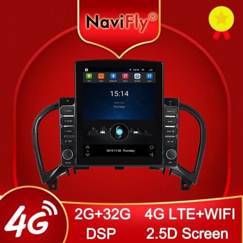 Navifly 2.5D 9.7" Tesla Style for Nissan Juke 2010 - 2014 Android Radio Car Multimedia Player Navigation GPS No 2 Din DVD