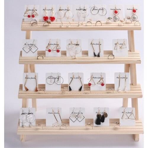 New Arrival New Stud Earrings Organizer for Women Jewelry Holder Organizer Earrings RingStand Display Jewellery Display Storage