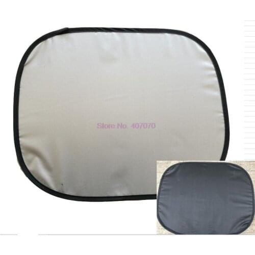 By DHL or Fedex 200pair car Side Window Sun Shade Car Windshield Window Solar ProtectionCover Block Sunshade Foldable Cover