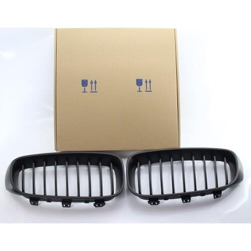 Pair of Car Matte Black ABS Kidney Grille Fit For BMW F34 328i 335i GT 2014-2017