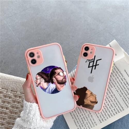 PNL Rapper soft shell Phone Cases matte transparent For iphone 7 8 11 12 plus mini x xs xr pro max cover