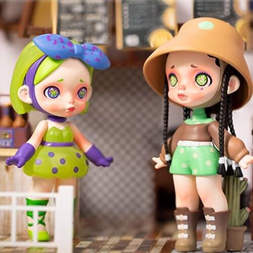Anime Figures Laura TRENDY FRUIT Series Action Figure Doll Toys Kawaii Laura Brand New Blind Box Gifts for Kids Girls