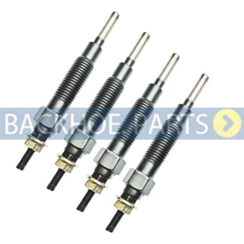 Glow Plug 32A66-04101 4PCS 12V for Mitsubishi S4Q2 S4S Engine Forklift F18B FD28 FD35A
