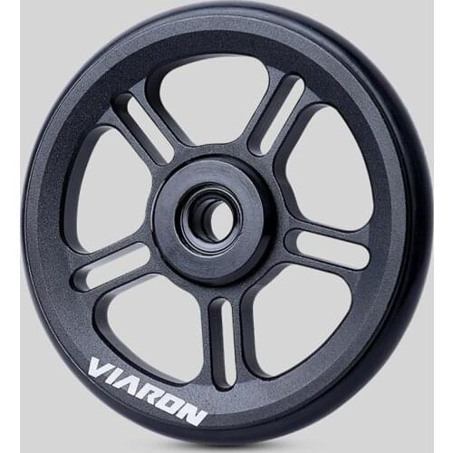 Folding Bike Rear Cargo Rack Easy Wheel Extension Bar Telescopic Easy Wheel Rod Bearing Wheel Hole Diameter approximately 6mm