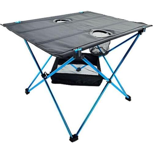 Folding Hiking Table Lightweight Portable Camping Table Aluminum Alloy Table 접이식 탁자