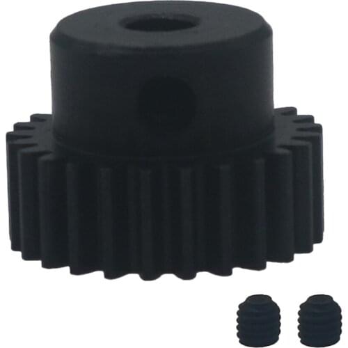 RCAWD #45 steel motor pinion gear 25T tooth 48P pitch for 3.175mm motor shaft for 1-10 for Traxxas Slash 2WD