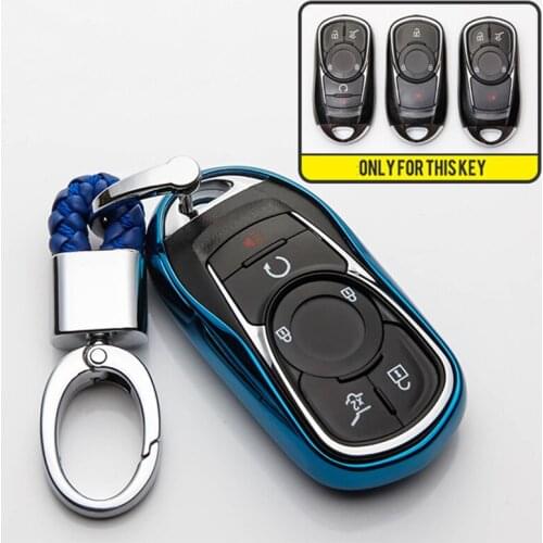 TPU Car Key Cover with Key Holder Ring For Opel Vectra C Corsa D Meriva Vicaro Insignia Signum Mokka Zafira Antara Astra G H J