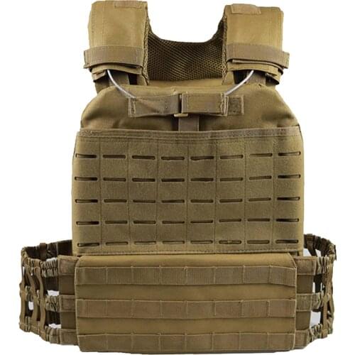 Military Tactical Vest Heavy Plate Carrier with Molle System Heavy Vest for Training