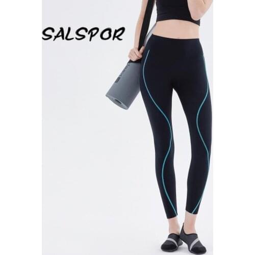 SALSPOR Workout Leggings Women High Waist Running Sport Legging Fitness Woman Pants Tights Gym Activewear Push Up Sexy