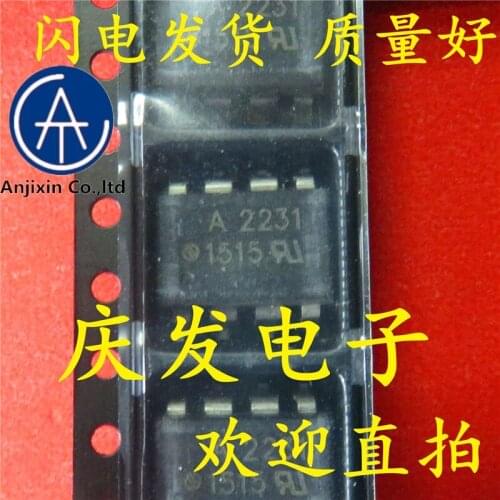 10pcs 100% orginal new real stock A2231 HP2231 HCPL - 2231 HCPL2231 SOP8 quality assurance