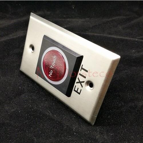 10 pcs No touch Exit Switch Inductive/Exit Button Sensor Access control DC12V with LED Indicator