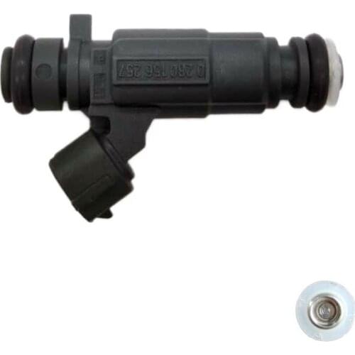 4PCS Fuel injector for Volkswagen Santana 3000 Passat red flag 488 nozzle OEM:0280156257