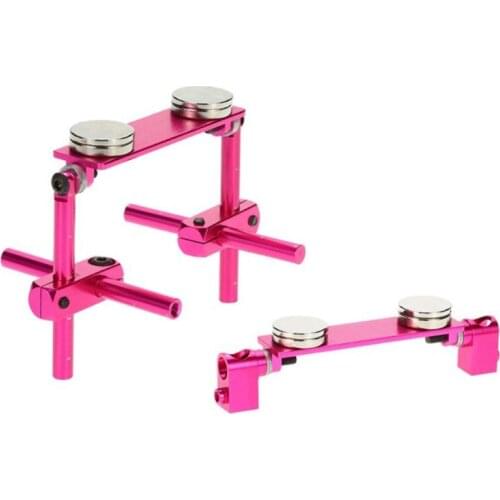 Aluminum Magnetic Stealth Invisible Body Post Mount Kit For 1/10 RC Touring Car Drift HSP Sakura D3 XIS ZERO S CS HPI Tamiya