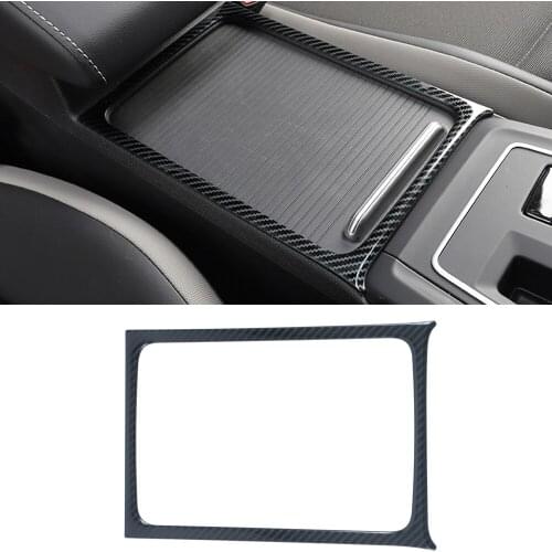 Car Accessories for VW Volkswagen Golf 8 MK8 2020 2021 Stainless Steel Interior Front Water Cup Panel Cover Trim 1PC