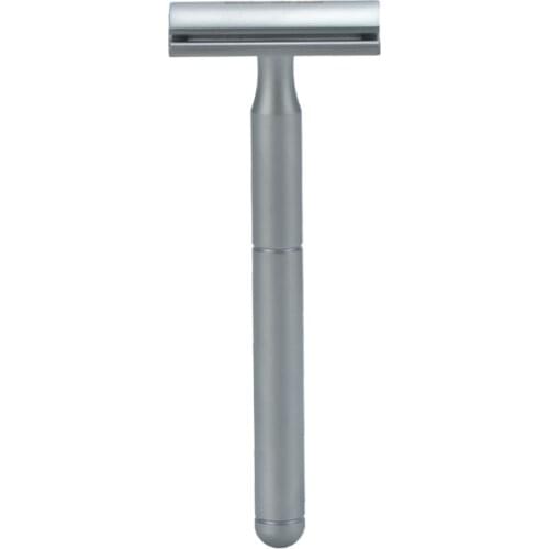 Yaqi 100mm Matte Chrome Color Brass Handle Safety Razor