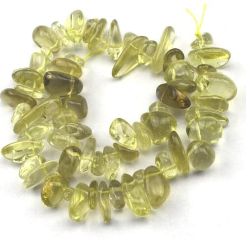 10-25mm chip shpae yellow citrines beads natural stone beads DIY loose beads for jewelry making 15 inches wholesale