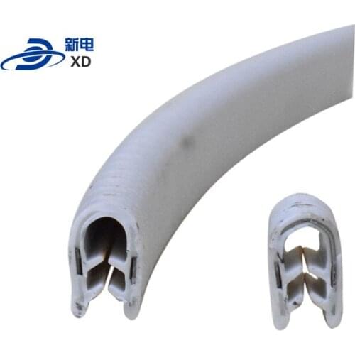 Door frame u steel belt rubber strip sliding door strip