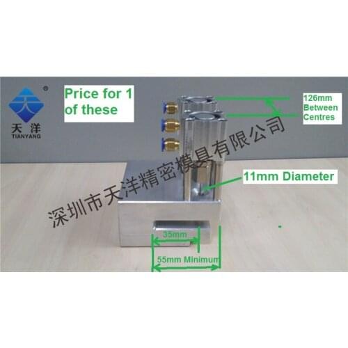 One hole of 11mm round hole punching machine hole puncher