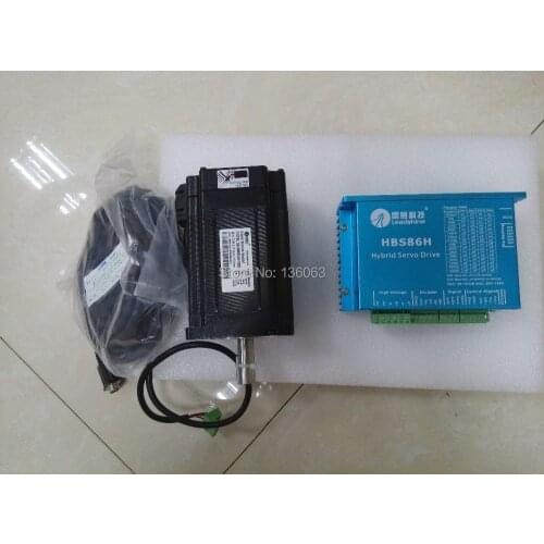 HBS86H and 86HSM45-E1 Leadshine hybrid servo for CNC router/3D printer/cnc cutting machine