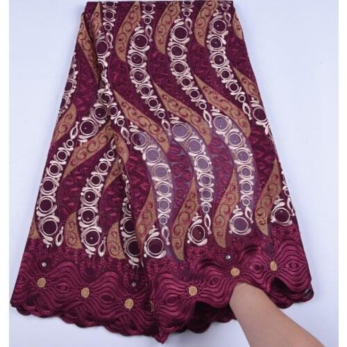 Hot Sale Swiss Voile Cotton Lace Fabric African Swiss Voile Laces In Switzerland High Quality Swiss Dry Laces For Dress 1640