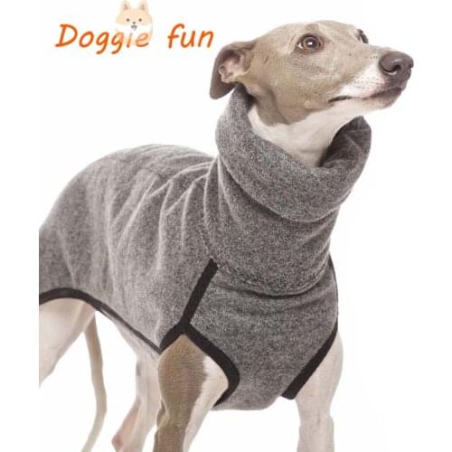New Durable Warm Fleece Dog Clothing Winter Soft Comfortable High Neck Pet Jacket Clothes For Small Medium Large Dogs Chihuahua