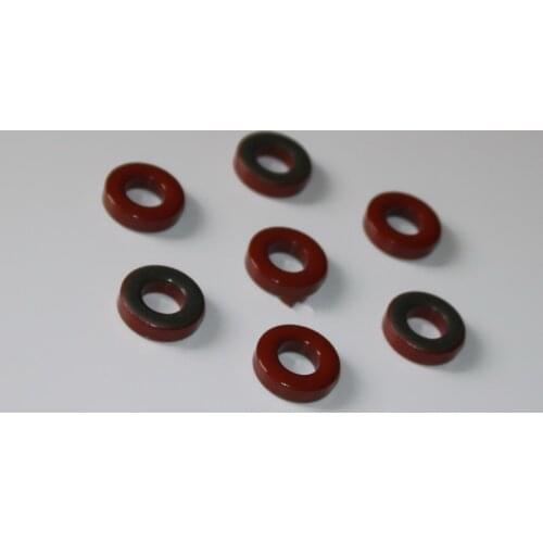 NEW 10PCS T68-2 High-frequency radio frequency Red-grey magnetic ring Low loss Temperature rise